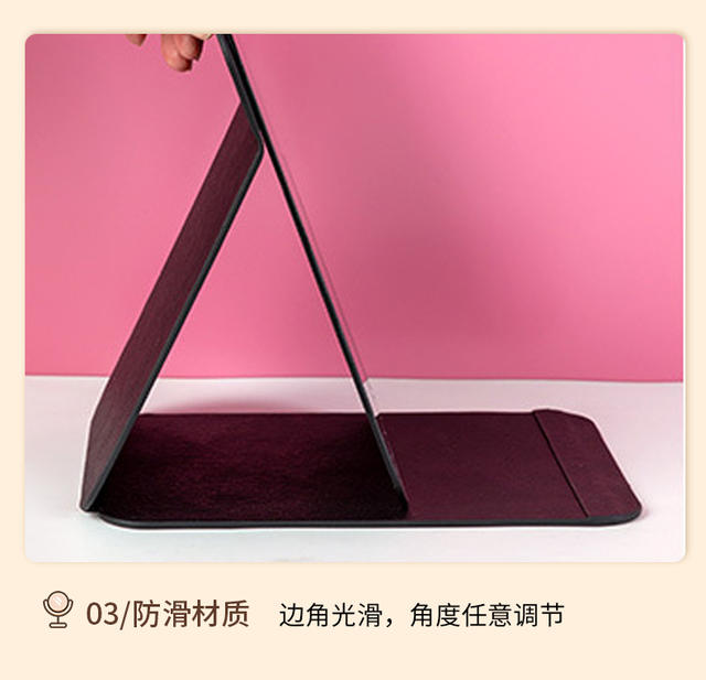 Folding Mirror Makeup Mirror for Table Student Dormitory Desktop Desktop Makeup Mirror Flip-Top Portable Mirror detail 12