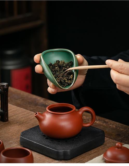 Ceramic Tea Scoop, Tea Spoon, Tea Shovel, Tea Accessories, Kung Fu Tea Set Accessories detail 7