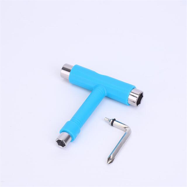 Y-type special skateboard tool wrench T-type small fish plate tool wrench land surfboard wrench tool detail 4