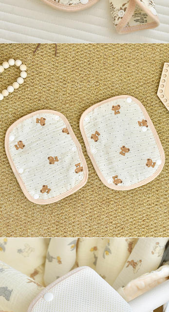 Baby stroller accessories front hand gloves anti-dirty handle protection children's car guardrail baby detachable saliva towel detail 11
