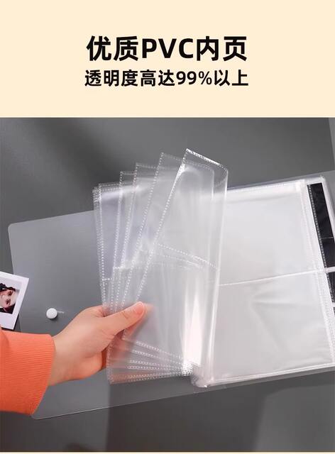 3-inch 4-inch 5-inch 6-inch 7-inch Plastic Photo Album This Memorial Album, Large Capacity Family Photo Collection detail 1