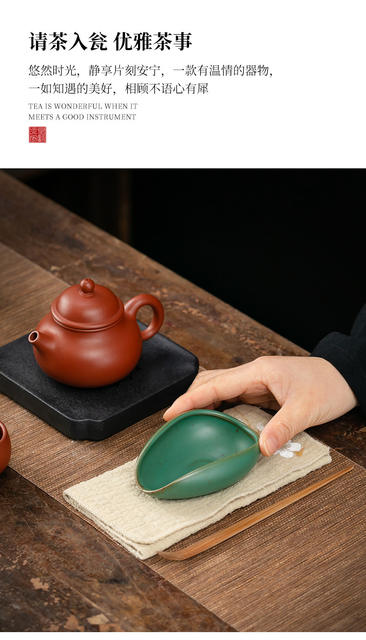 Ceramic Tea Scoop, Tea Spoon, Tea Shovel, Tea Accessories, Kung Fu Tea Set Accessories detail 6