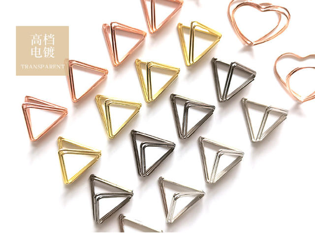 In-Stock Double-Layer Heart-Shaped Note Holder, Triangular Business Card Holder, Desktop Message Holder, Heart-Shaped Label Holder, Hotel Table Card Holder detail 10