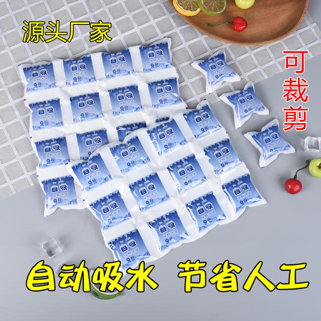 200ml Disposable Water-Filled Ice Pack for Food Preservation, Self-Absorbing Ice Pack, Reusable for Express Delivery and Freezing detail 5