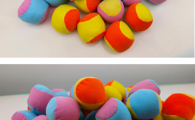 Sticky Ball Throwing Cloth Sticky Target Ball Kidsren's Physical Soft Ball Small Toy Outdoor Small Ball Kindergarten Body Smart Soft Cloth Ball detail 7