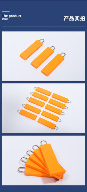 Silicone Zipper Puller, Pvc Soft Rubber Zipper Puller, Simple Garment Plastic Zipper Puller detail 7