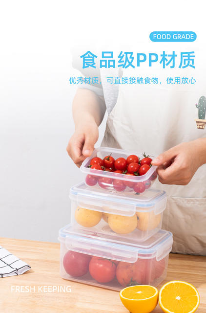 Directly Supplied from the Manufacturer, Vacuum-Sealed Plastic Storage Box with Scale Dial for Recording, Refrigerator Refrigeration and Freezing Storage Tank detail 3