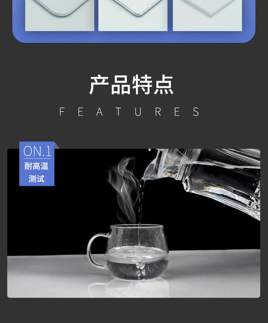 PVC Table Mat Waterproof and Oil-proof Non-washable Anti-scalding Soft Glass Dining Table Coffee Table Mat TV Cabinet Transparent Crystal Tablecloth detail 7
