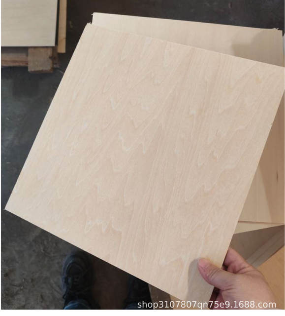 Basswood Plywood Laser Engraving Crafts Wood Board Double-Sided Plywood Cutting Thin Wood Board Plywood Multi-Layer Board detail 9