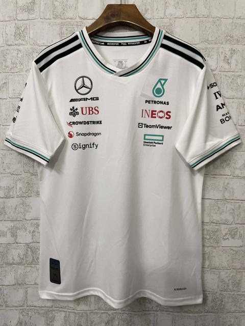 25 New F1 Formula Racing Suits Mercedes Aston Ferrari Martin Mclaren Motorcycle Racing Suits detail 8