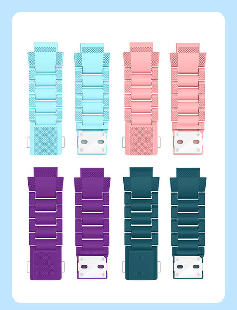 Suitable for Little Genius Watches Z12/Z9Pro/Z8/Z9A/Z7/Z6Pro/D5/D3/D2 Magnetic Flash Buckle Strap detail 7