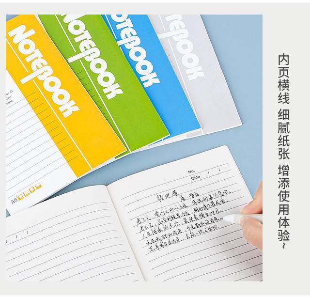 a5 office soft copy notebook 60 pages meeting thickened notepad student diary soft copy stationery wholesale detail 9