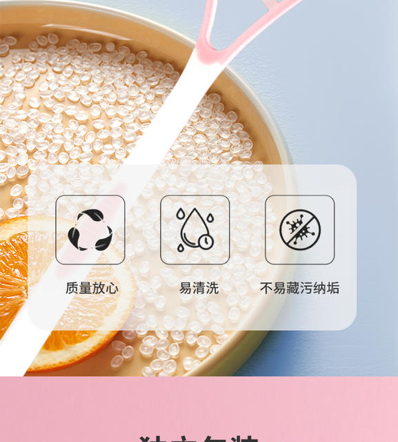 Le Teeth Tongue Coating Cleaner Tongue Scraper Tongue Coating Brush Oral Cleaning Brush Tongue Cleaning Tongue Scraper Household Wholesale detail 10