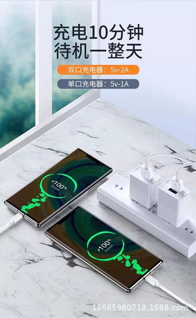 10W5V2A Single Port Dual Port Multi-Function USB Plug Fast Charging Head Android Universal Mobile Phone Charging Head Charger Head detail 5