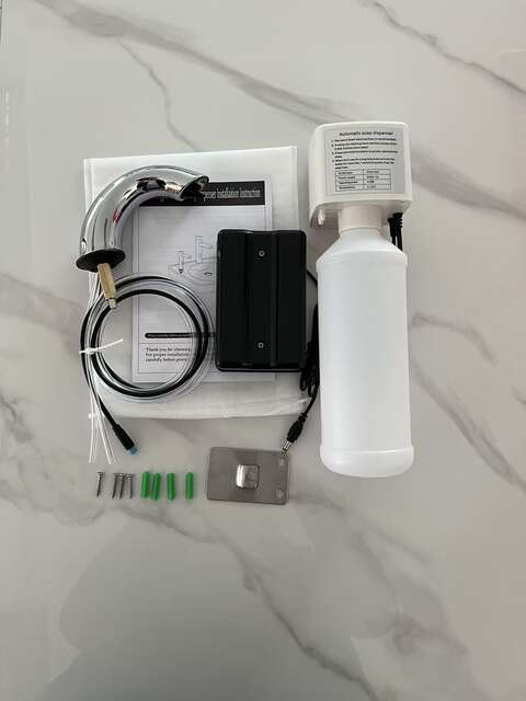 Faucet-Style Sensor Soap Dispenser Hotel and Mall Countertop Sensor Soap Dispenser Soap Foam Dispenser detail 7