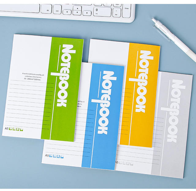 a5 office soft copy notebook 60 pages meeting thickened notepad student diary soft copy stationery wholesale detail 11