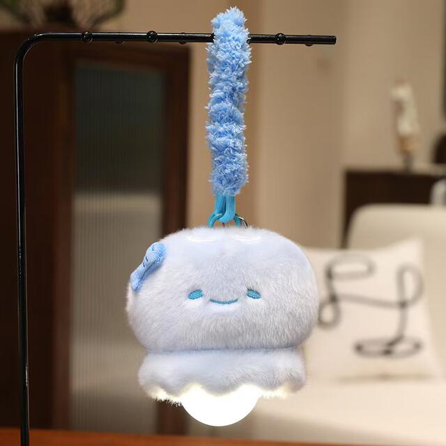 Cute Cartoon Plush Hanging Lamp Dormitory Bedside Night Light Creative Animal Doll Lamp Bag Pendant Children's Gift detail 4