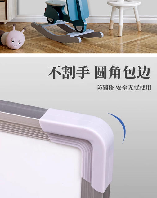 Magnetic whiteboard writing board office blackboard wall hanging home teaching noteboard erasable children's drawing board whiteboard detail 9