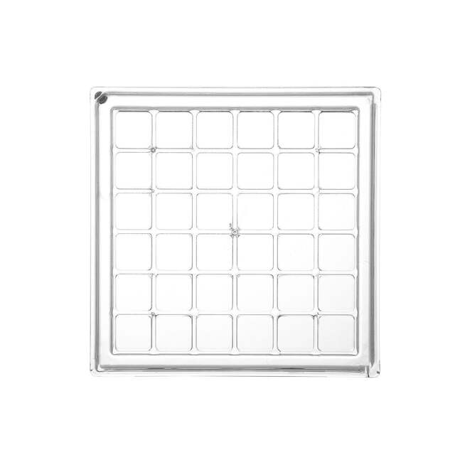 New Cross-Border 33-Compartment Acrylic Shell Storage Box with Magnetic Closure for Seaside Stones, High-Transparency Mini Jewelry Display detail 3
