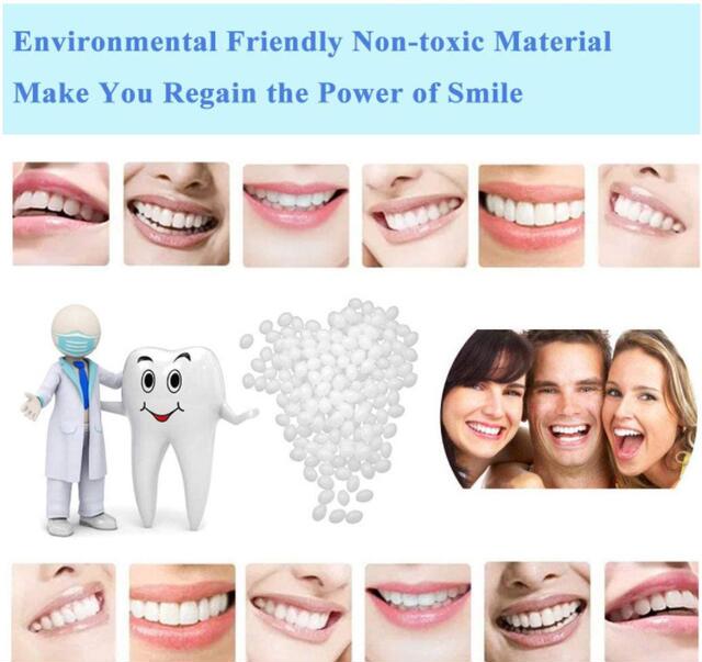 Cross-Border Export Oral Care Kit Denture Resin Teeth Missing Teeth Front Teeth Gaps Tooth Holes Braces Material Glue detail 4