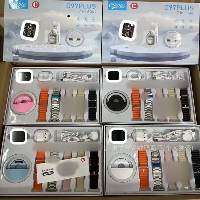 Smartwatch D96/D97/D98/D99 Plus Multi-Style Multi-Strap Set with Information Notifications and Bluetooth Calling detail 3