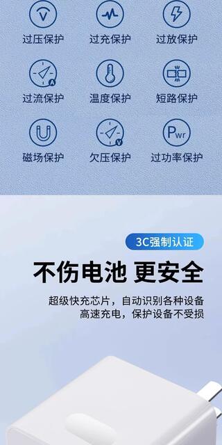 Wholesale 88W fast charging for Huawei Mate60pro charger head glory mobile phone charging head data cable generation detail 10