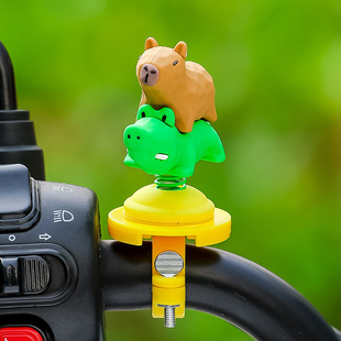 Car Ornaments Cute Cartoon Doll Windmill Electric Car Bicycle High-End Car Summer Decoration Car Decoration detail 11