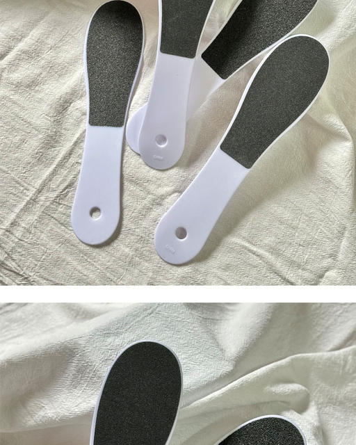 Disposable Foot Scrubber to Remove Dead Skin and Calluses, Sandpaper, Foot Grinding Stone, Foot Washing Brush, Manicure and Pedicure Tool, Double-Sided Scrubber detail 9