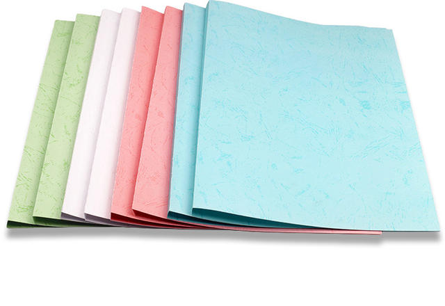Binding cover A4 paper leather cover document tender book cover hot melt binding cover 180g detail 7