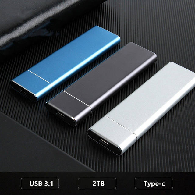 Cross-Border Exclusive Supply of Ssd Mobile Hard Drives 4Tb8Tb Metal Large-Capacity High-Speed Usb3.1 Mobile Solid-State Drives detail 8