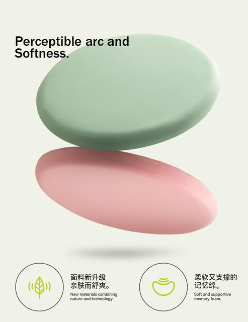 Round Memory Foam Cushion for Long Sitting Chair, Floor Round Stool Anti-Butt Pain Round Seat Cushion detail 2