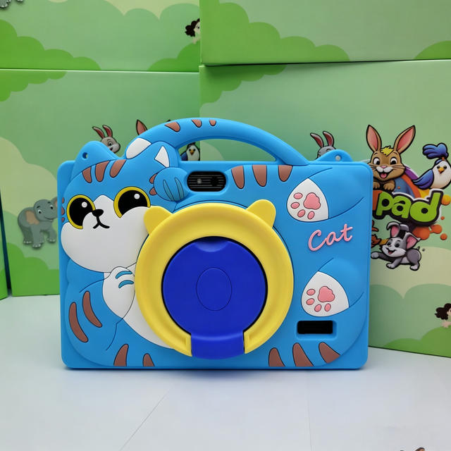 New Private Model Kitten-Shaped Children's Tablet 7inch Android Wifi Multifunctional Children's Learning Device detail 3