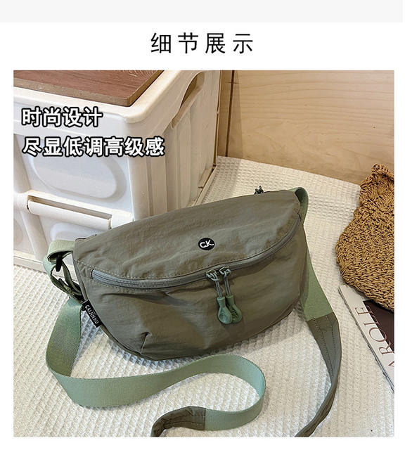 New Bag Women's Large-Capacity Tote Bag Student Class Shoulder Bag Work Crossbody Bag Niche Nylon Cloth Women's Bag detail 8