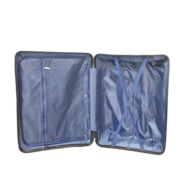 Ultra-Light Travel Suitcase Password Lock Pp Set Foreign Trade Luggage Zipper Large Capacity Carry-On Suitcase with Universal Wheels detail 6