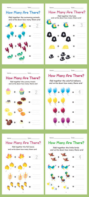 Cross-Border Math Fill-In-The-Blank Exercise Book for Children, Early Education in Logical Thinking, Pattern Recognition Training, Fun Math Exercise Book detail 1