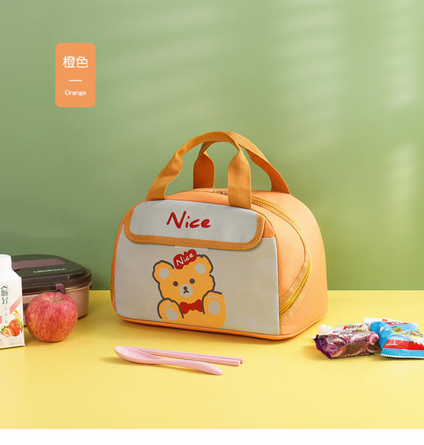 Cartoon Heat Preservation Bag New Children's Lunch Bag Student Portable Thickened Heat Preservation Lunch Box Bag Primary School Student Lunch Box Bag detail 9