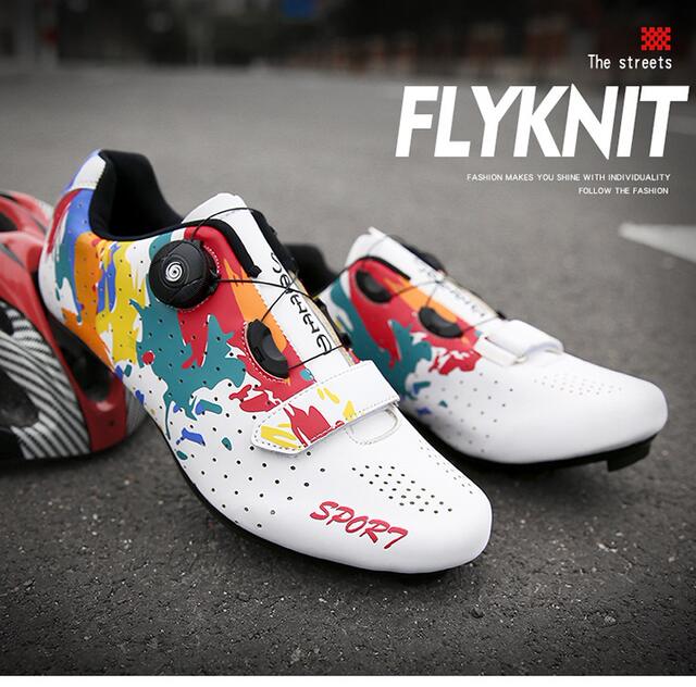 Cross-Border Factory Direct sales cycling lock shoes outdoor bicycle assist shoes casual road cycling shoes wholesale detail 9
