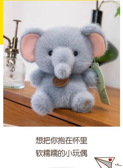 Cute pet animal fragrance table with fragrance Dundun paradise elephant fox kappibala penguin plush small toys wholesale detail 6