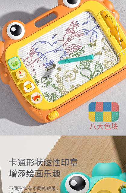 Children's drawing board magnetic drawing board toy home graffiti board baby writing board magnetic color picture frame picture table detail 5