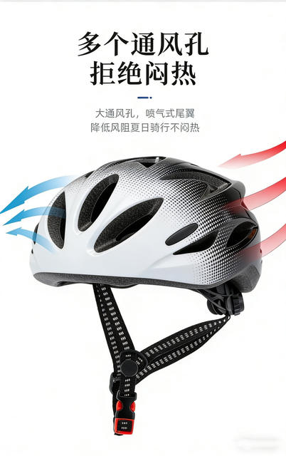 Manufacturer's Cycling Helmets, Mountain Bike and Road Bike Helmets, Eps One-Piece Molded Sports Helmets for Men and Women detail 2