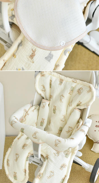 Baby stroller accessories front hand gloves anti-dirty handle protection children's car guardrail baby detachable saliva towel detail 12