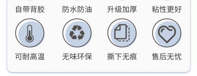Kitchen Oil-Proof Stickers Fire-Proof and High-Temperature-Resistant Cabinets Waterproof and Moisture-Proof Self-Adhesive Wallpaper Tin Foil Aluminum Foil Paper Ugly Artifact detail 8