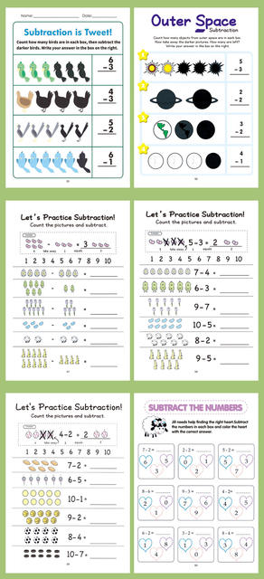 Cross-Border Math Fill-In-The-Blank Exercise Book for Children, Early Education in Logical Thinking, Pattern Recognition Training, Fun Math Exercise Book detail 10