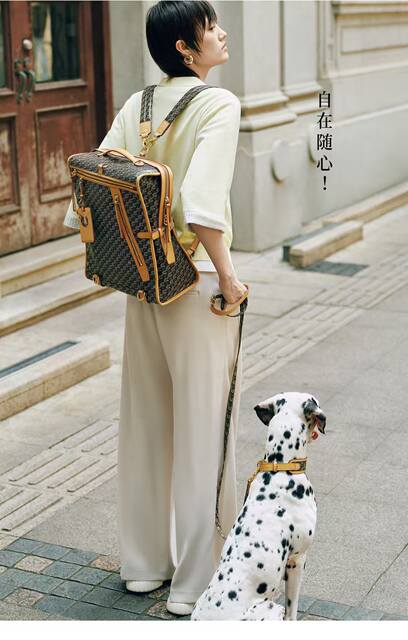 Cuisee/Cui's New Style Vintage Backpack for Short Trips, Casual Large-Capacity Unisex Bag detail 7