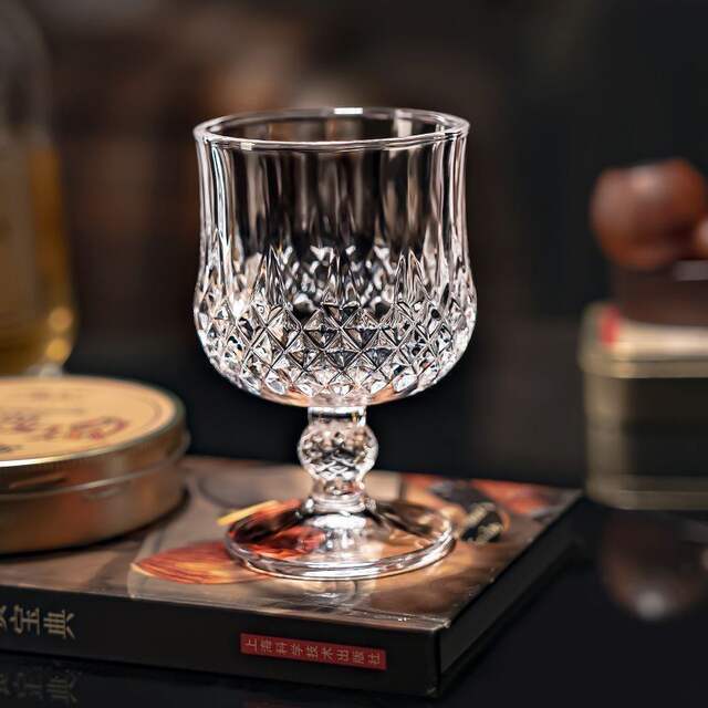 6 Diamond Red Wine Glasses, Goblets, Cognac Glasses, Wine, Champagne, Whiskey Glasses, Glasses detail 1