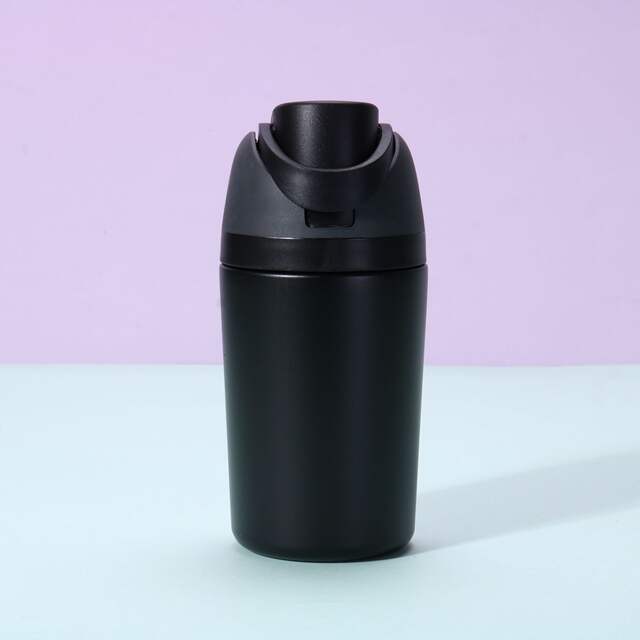 Amazon's New 12oz Sports Water Cup Thermos Cup Customized Portable Mini Kidsren's Double-Drink Thermos Water Bottle detail 10