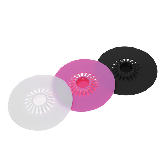 Anti-Odor Bouncing Silicone Drain Cover, Basin Mat, Sink Mat, Anti-Clogging Hair Filter Mat detail 11
