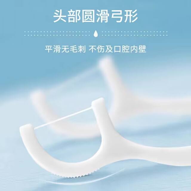 [Yita Ready Stock] Small Bamboo Dental Floss Disposable Independently Packaged Dental Floss Box Portable Toothpick Floss Household Dental Floss detail 2
