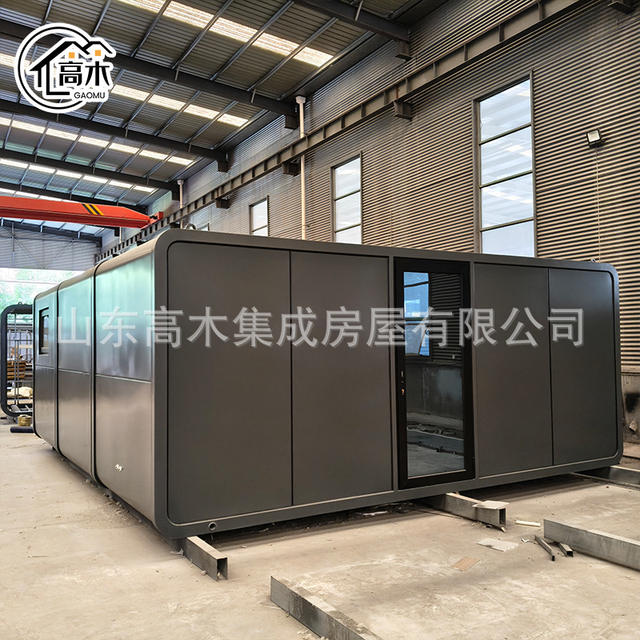 Apple Cabin Three-Module Housing Source Factory Offers Free Design and Customization of Modular Integrated Room Lounges Upon Request detail 3