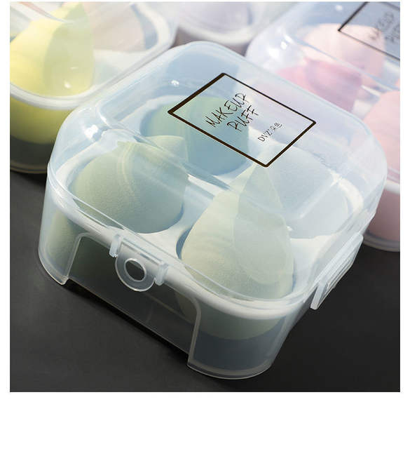 Factory direct egg shell beauty makeup eggs do not eat powder super soft boxed powder puff dry and wet dual-use makeup sponge makeup eggs detail 10